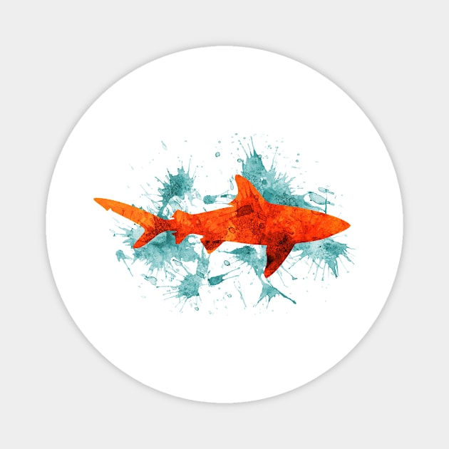 Shark Splash Magnet by BeeG